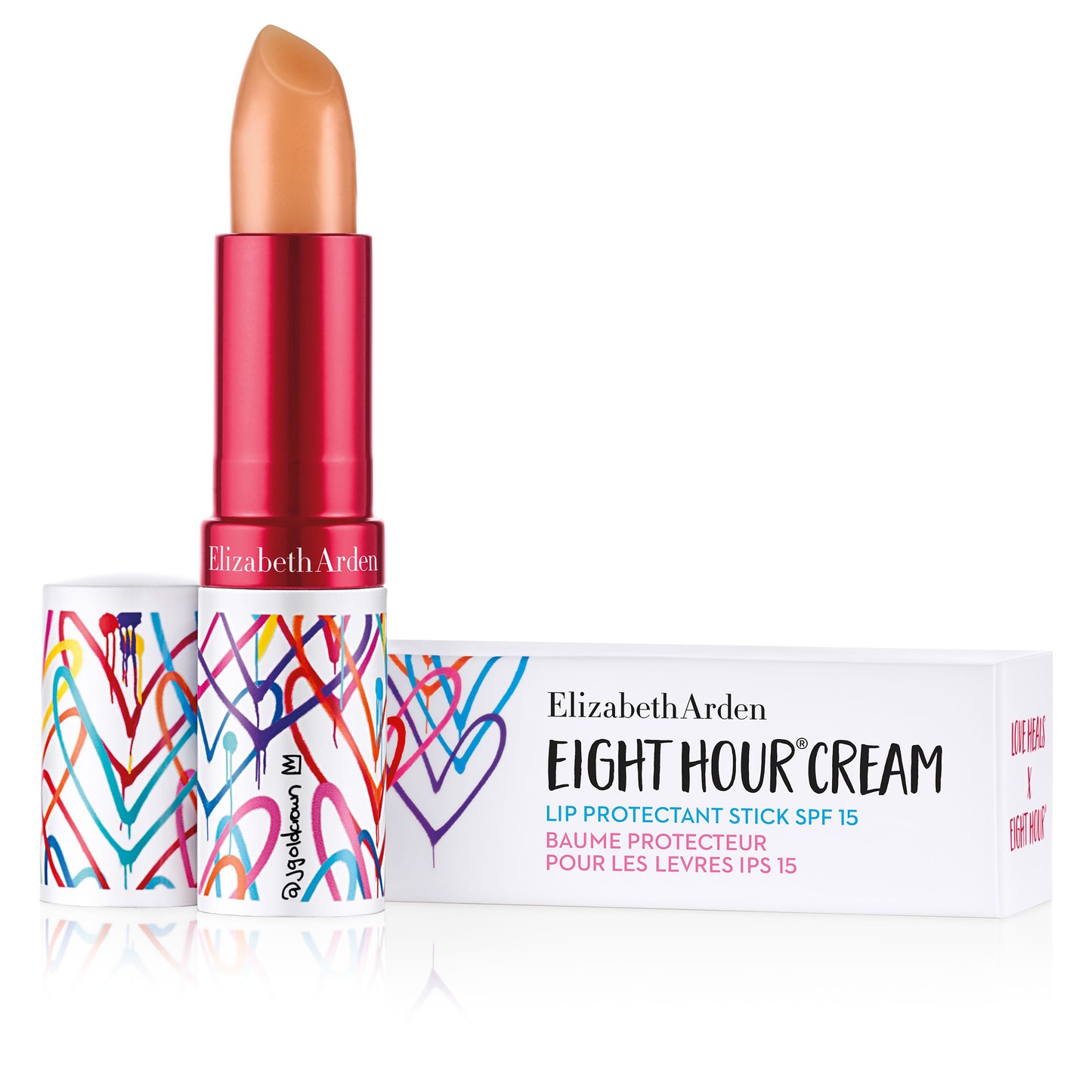 ELIZABETH ARDEN Love Heals X Eight Hour® Limited Edition Protectant Lipstick Balm SPF15