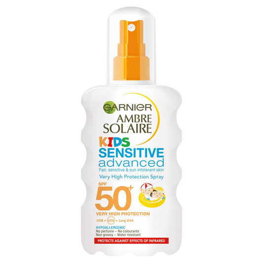 GARNIER Ambre Solaire Kids Sensitive Advanced Sun Protection Spray SPF50+