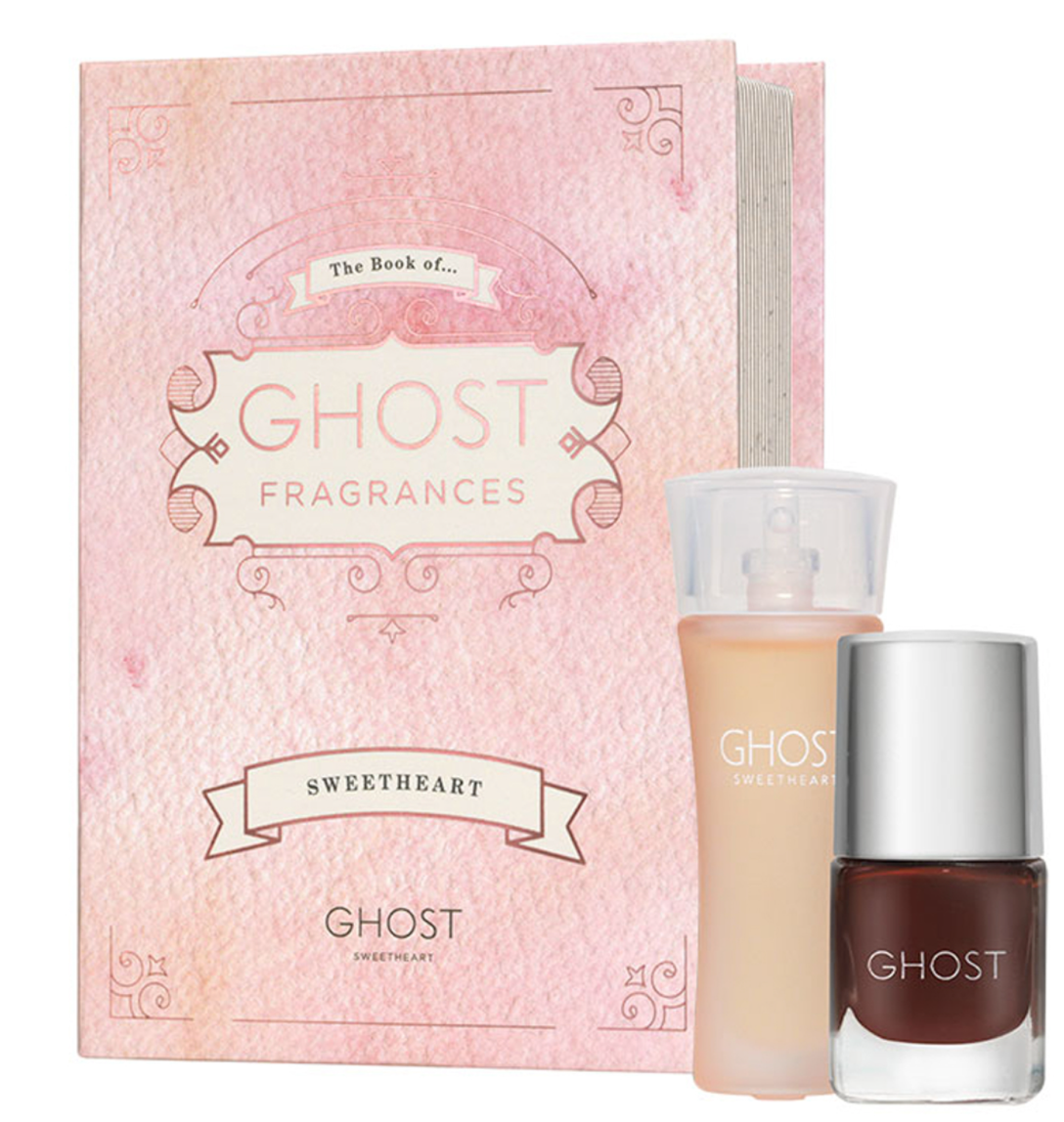 GHOST Sweetheart Gift Set 5ml EDT + 5ml Deep Plum Nail Polish