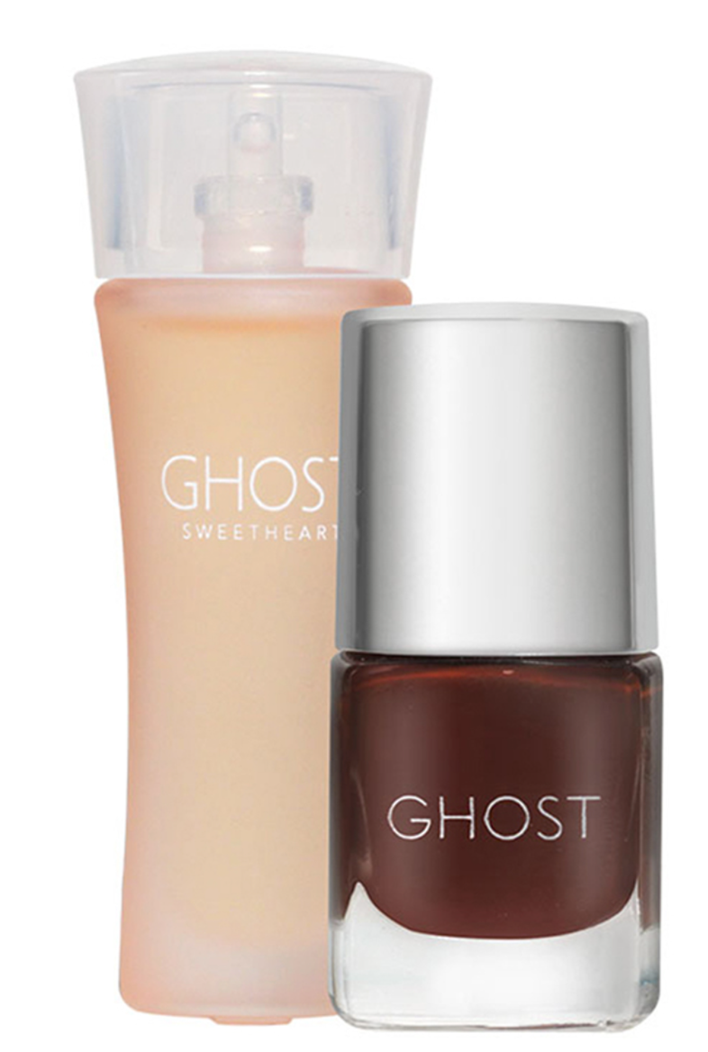 GHOST Sweetheart Gift Set 5ml EDT + 5ml Deep Plum Nail Polish