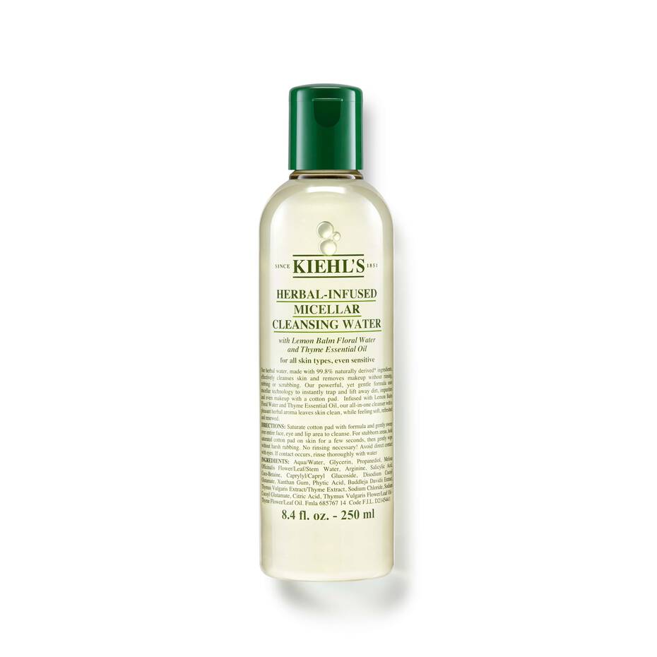 KIEHL'S Herbal-Infused Micellar Cleansing Water.