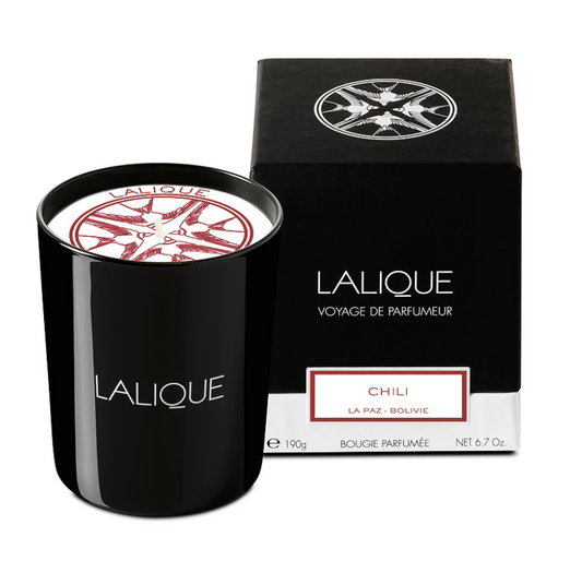 LALIQUE Chili La Paz Scented Candle 190g