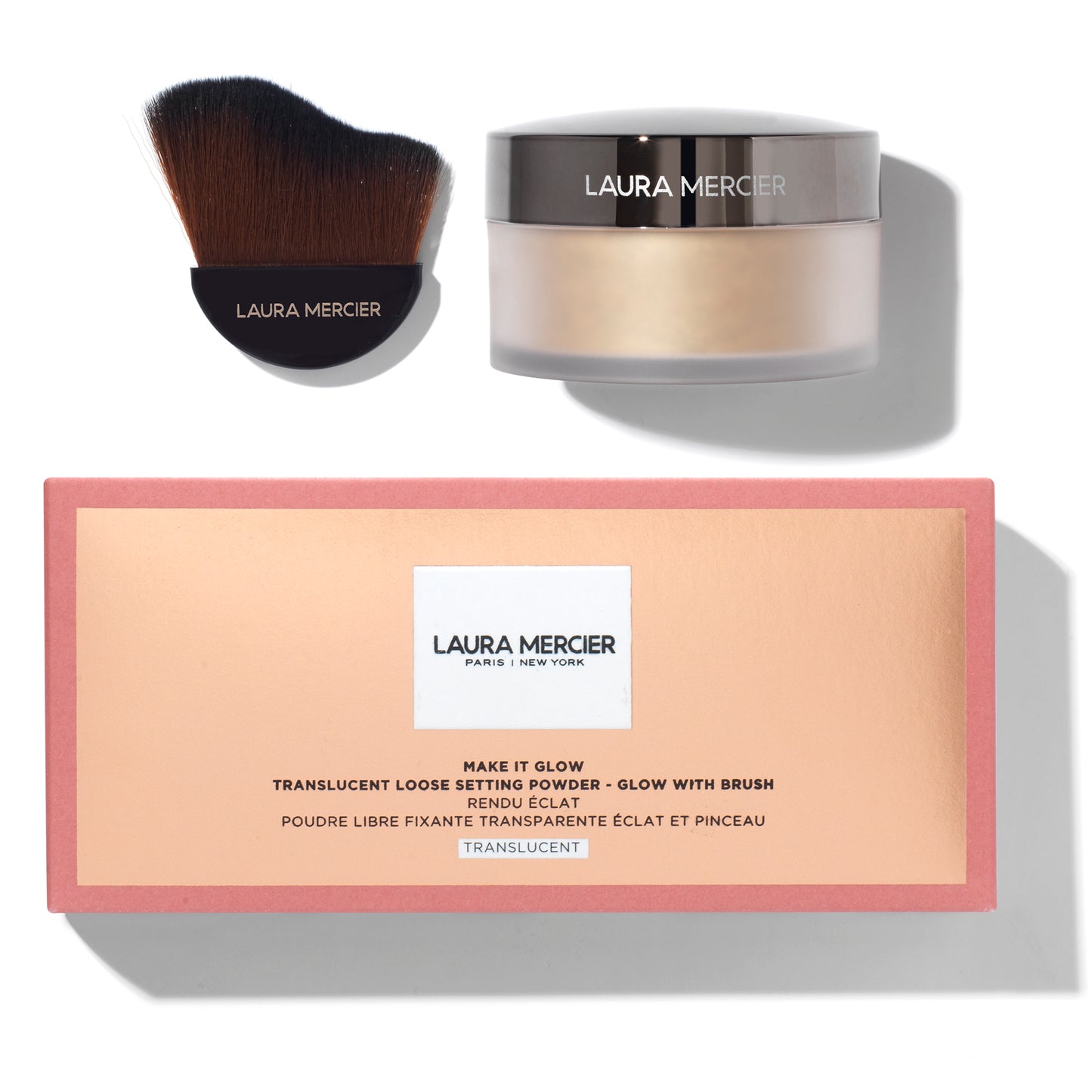 LAURA MERCIER Make It Glow Loose Setting Powder Set