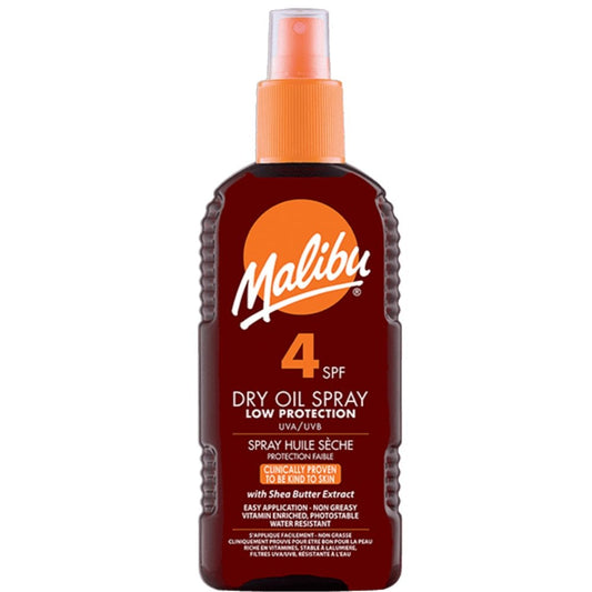 MALIBU Dry Oil Spray SPF4.