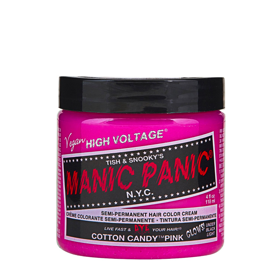 MANIC PANIC High Voltage Classic Semi-Permanent Hair Colour - Cotton Candy Pink