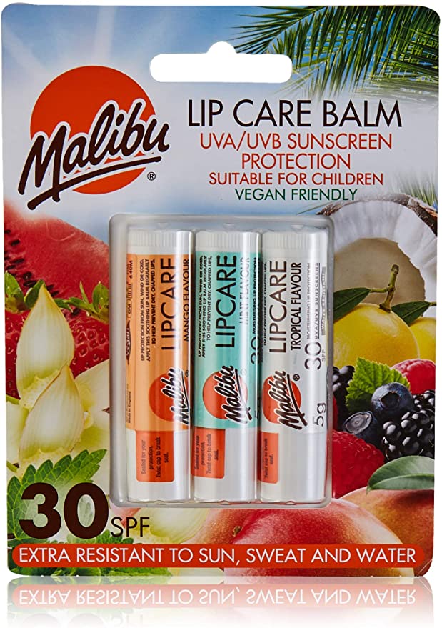 MALIBU Lip Care Balm SPF30 Set