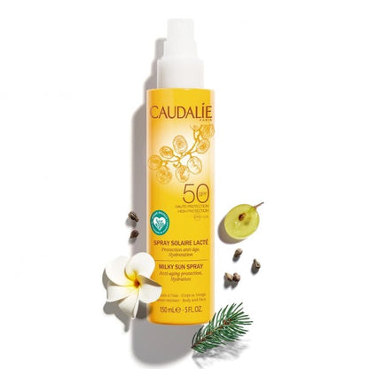 CAUDALIE Milky Sun Face & Body Spray SPF50.