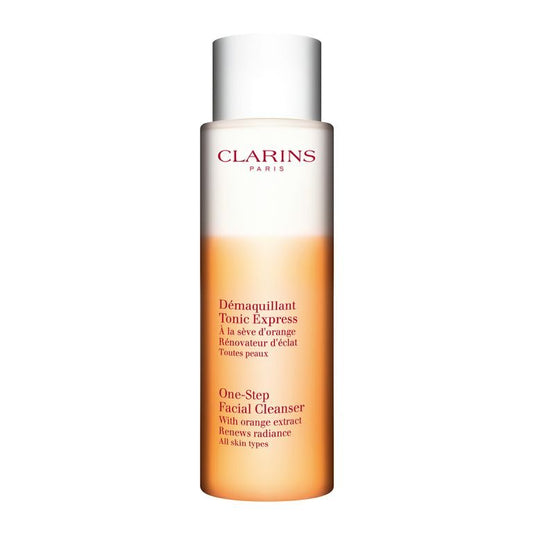 CLARINS One-step Facial Cleanser with Orange Extract.