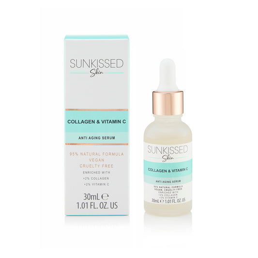 SUNKISSED Anti Ageing Collagen + Vitamin C Face Serum 30ml