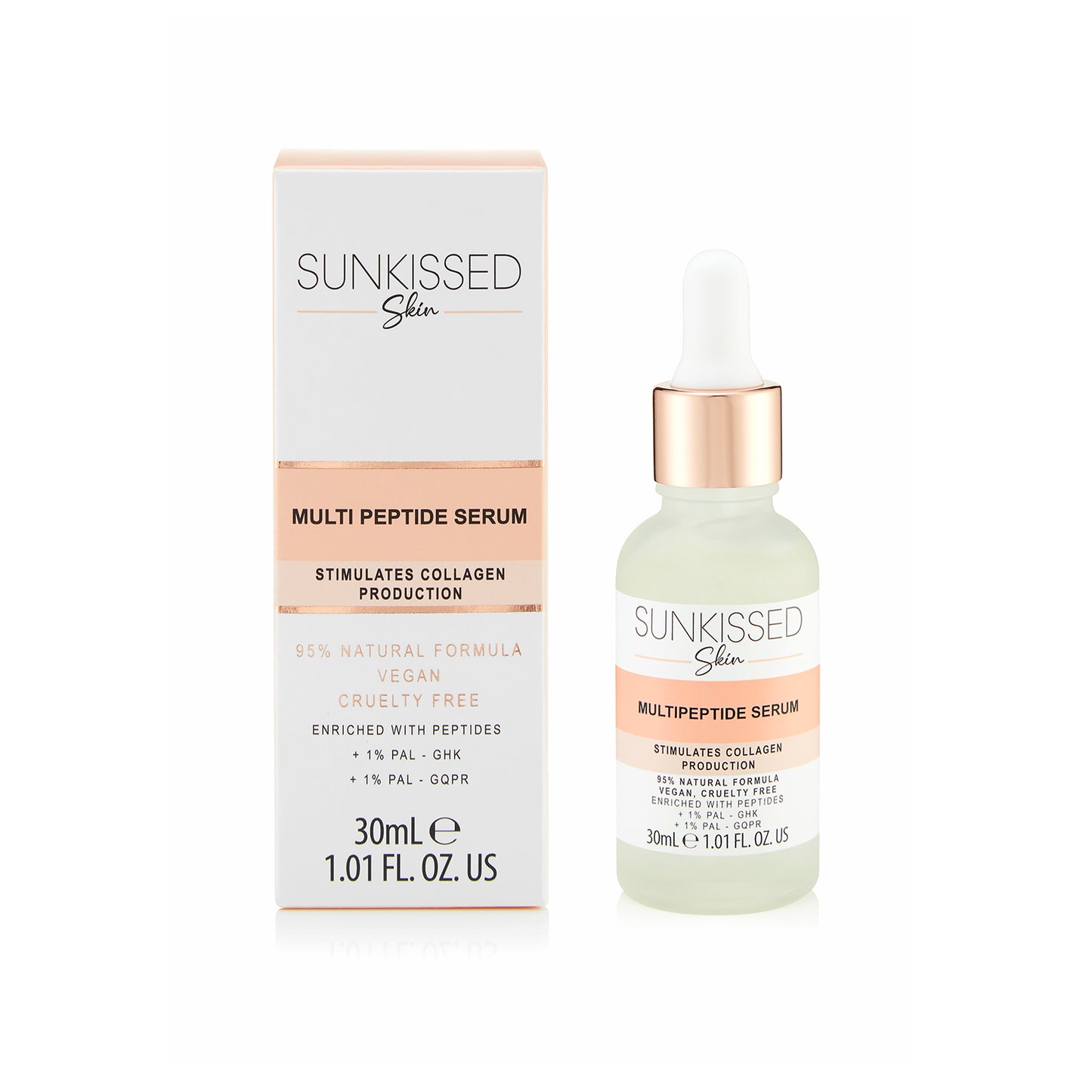 SUNKISSED Multiple Peptide Face Serum 30ml