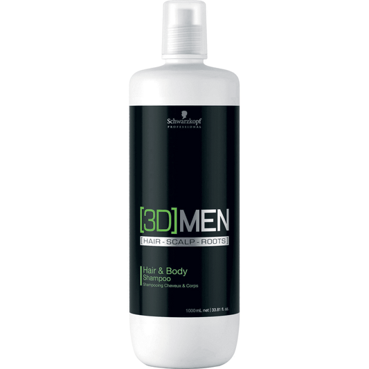 SCHWARZKOPF Professional 3D Men Hair & Body Shampoo