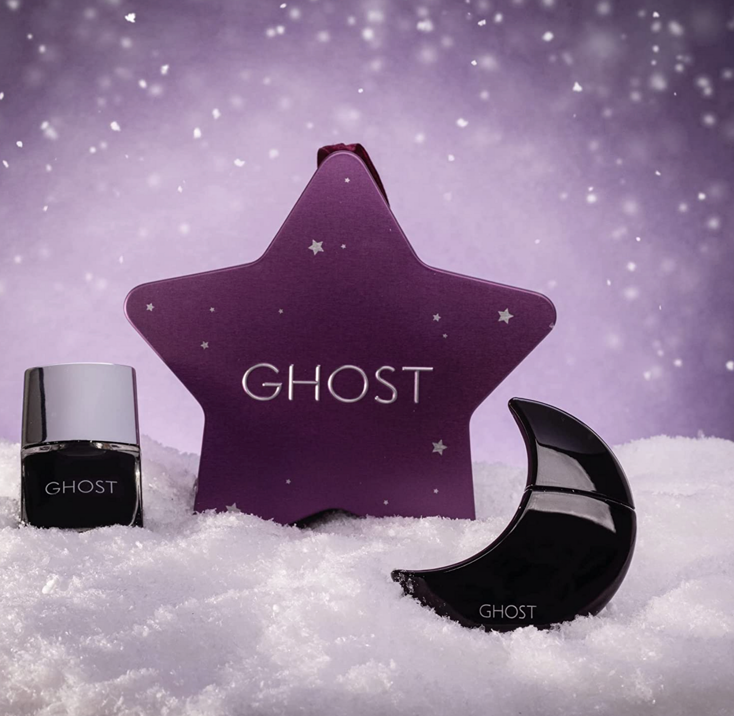 GHOST Deep Night Gift Set - 10ml EDT + 10ml Nail Polish - Black