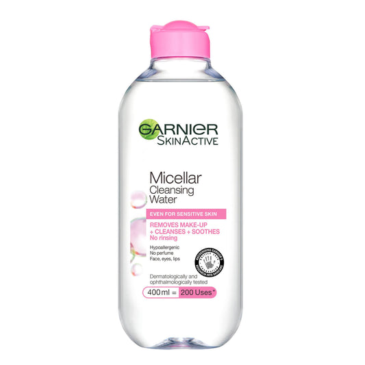 GARNIER Skin Micellar Cleansing Water.