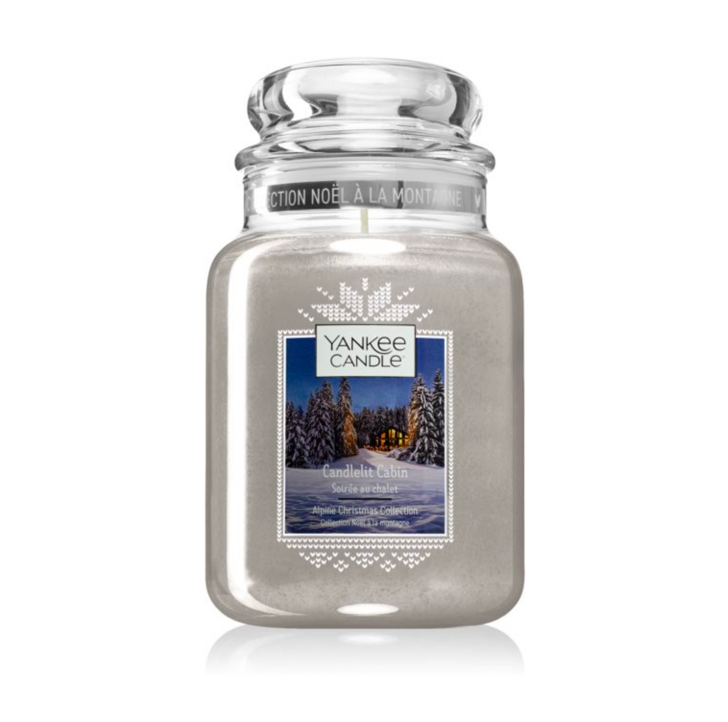 YANKEE CANDLE Candlelit Cabin Candle 623g - Large Jar