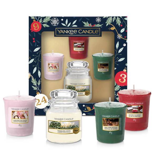 YANKEE CANDLE Countdown to Christmas Gift Set 