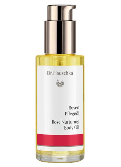 DR. HAUSCHKA Rose Nurturing Body Oil.
