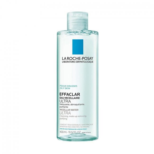 LA ROCHE-POSAY Effacler Ultra Micellar Water.